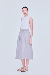 Elasticated A-Line Skirt