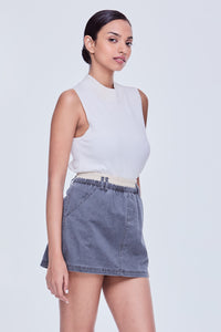 Contrast Waistband Skorts