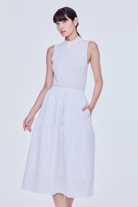 Elasticated Panel Skirt