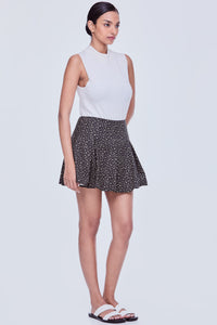 Mini Floral Flare Skirt