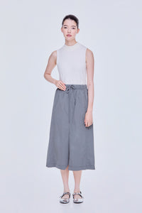 Panelled Cargo Skirt