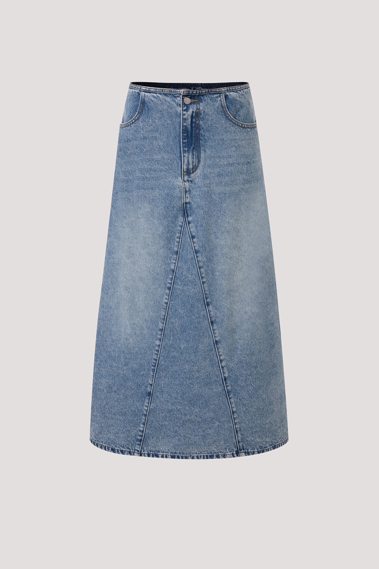 A-Line Denim Skirt
