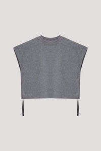 Side Zip Boxy Top