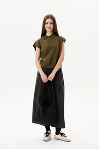 Hooded Sleeveless Pullover