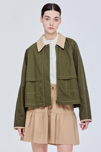 Raglan Collared Jacket