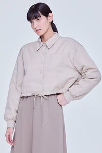 Puffer Drawstring Jacket