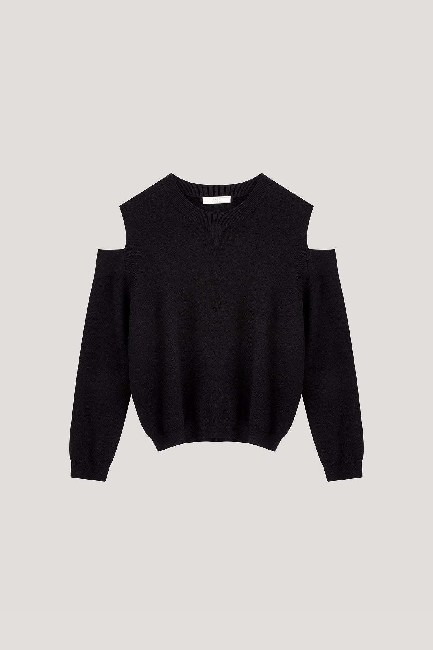 Knitted Cold Shoulder Top