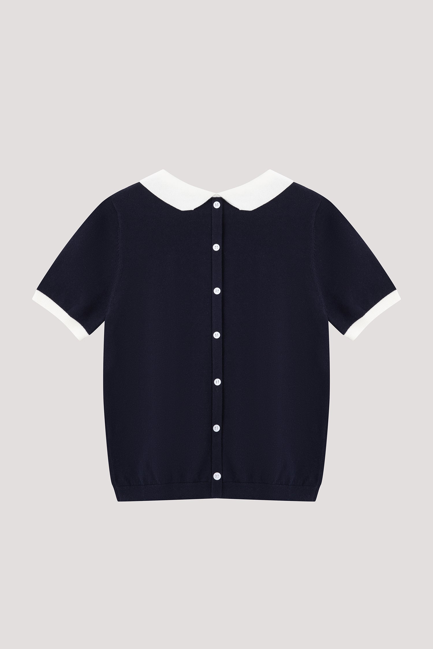 Peter Pan Knit Top