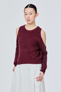 Cold Shoulder Sweater