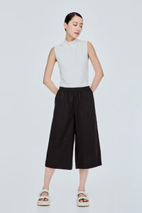 Wide Leg Elasticated Culottes