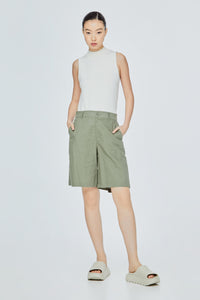 Basic Wide Leg Shorts