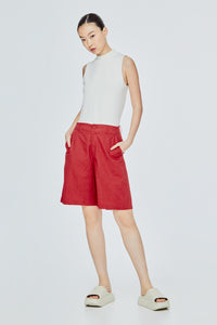 Basic Wide Leg Shorts