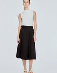 Belted Pleated Culottes