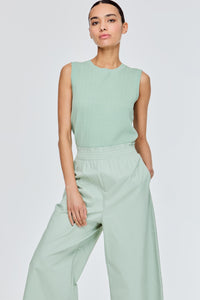 Elasticated Wide-Legged Culottes