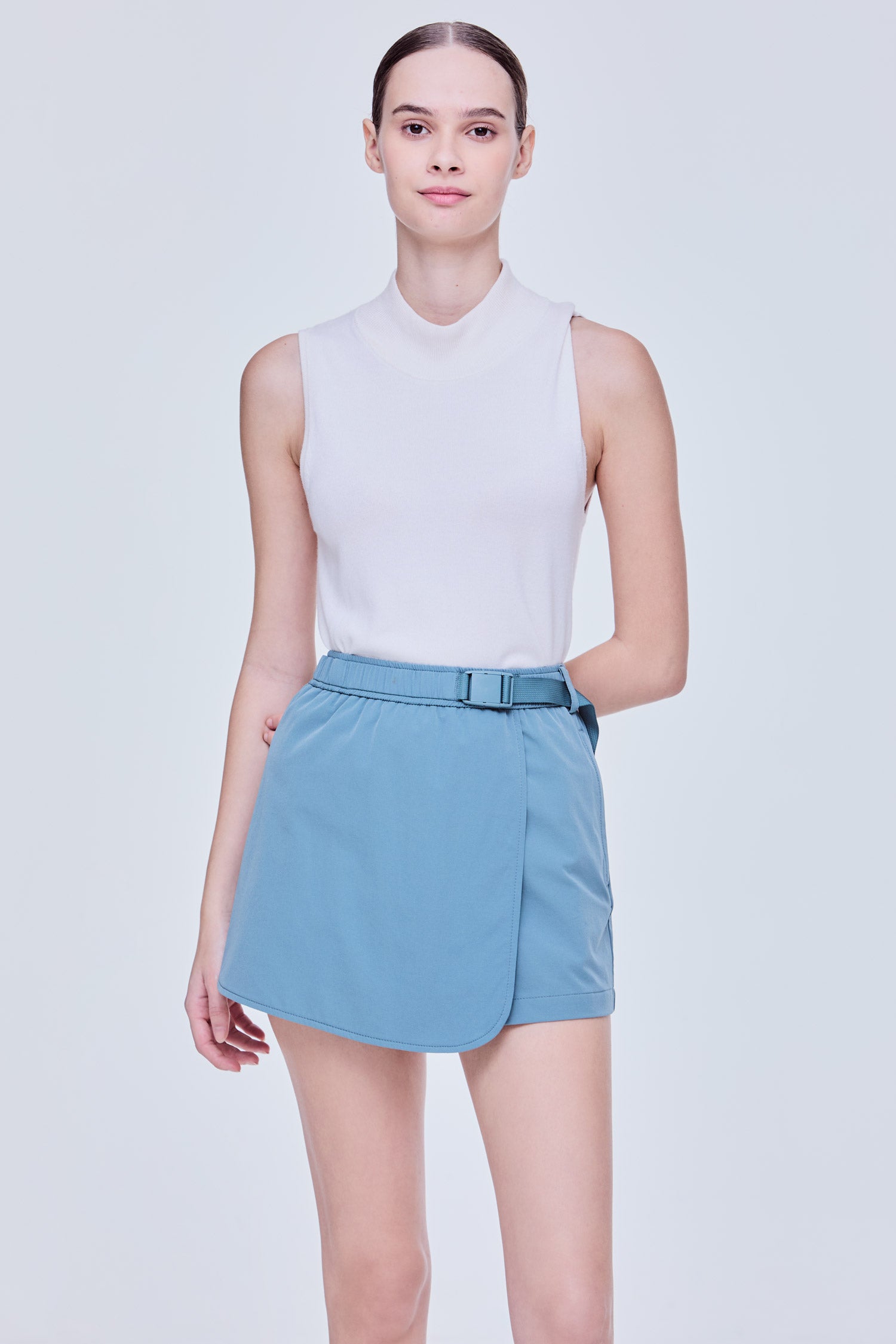 Front Overlap Panel Skorts