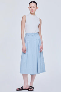 Belted Pleated Culottes