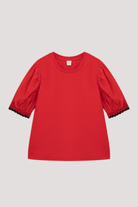 Basic Contrast Trim Top