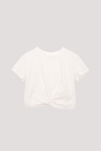 Basic Criss-Cross Hem Blouse