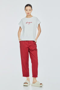 Foil Printed Logo Magyar Top