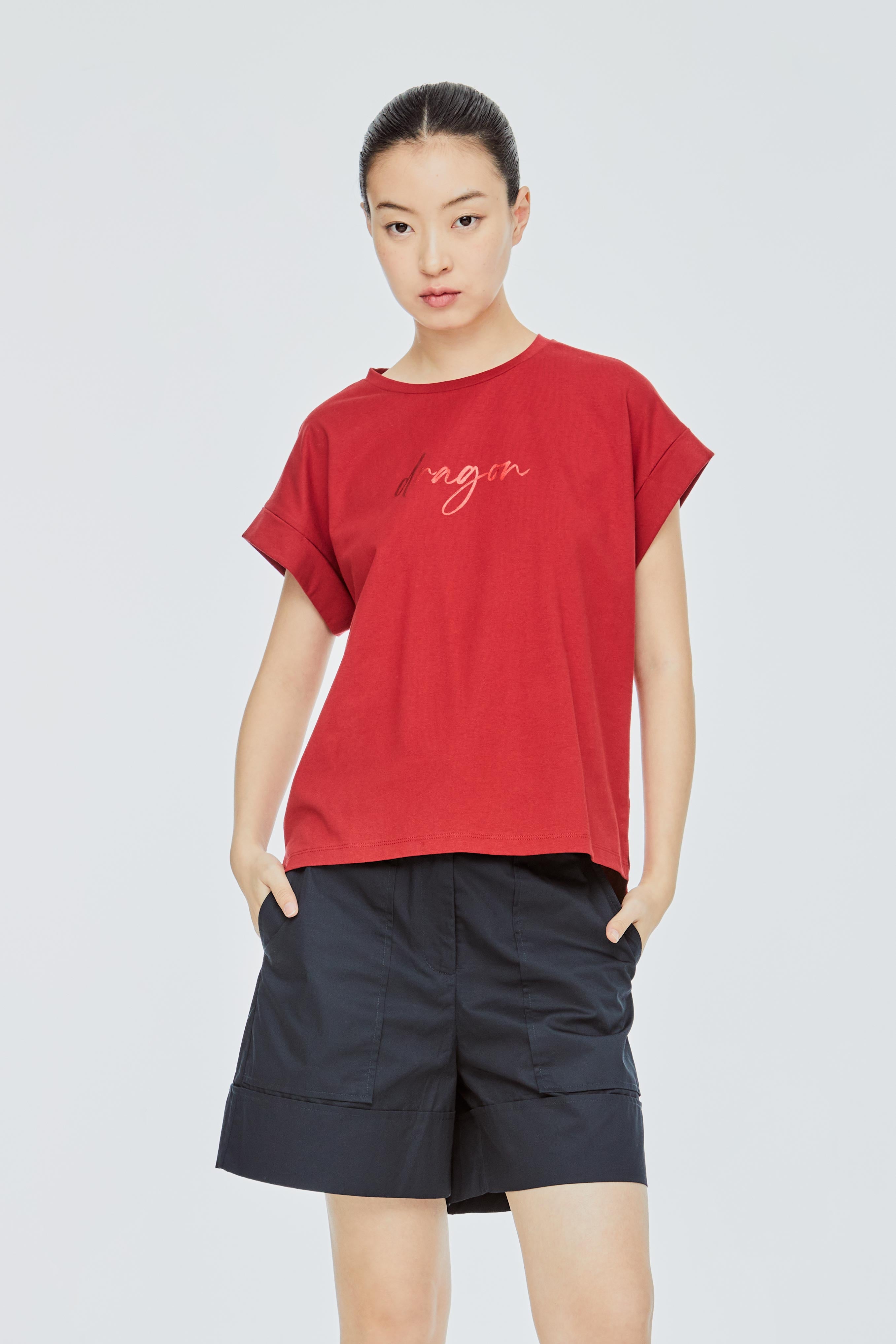 Foil Printed Logo Magyar Top