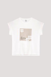 Floral Block Graphic Tee