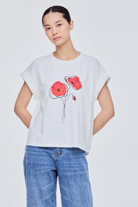 Flower Graphic Tee