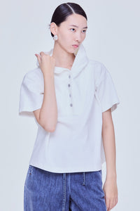 Hooded Tee Blouse