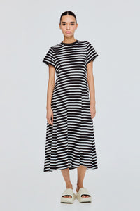 Stripes Flare Dress