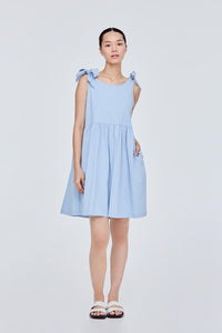 Self Tie A-Line Dress