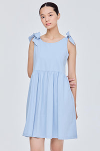 Self Tie A-Line Dress