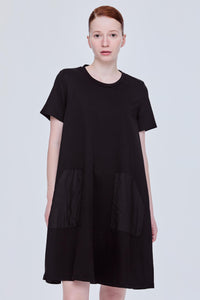 Contrast Pocket Dress