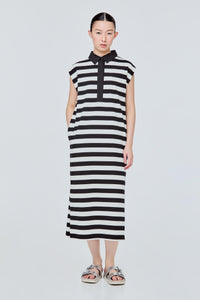 Stripes Midi Dress