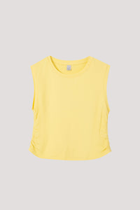 Scrunchy Side Spots Tank Tee