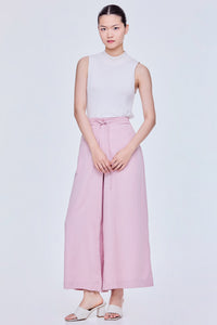 Elasticated Loose Straight Pants