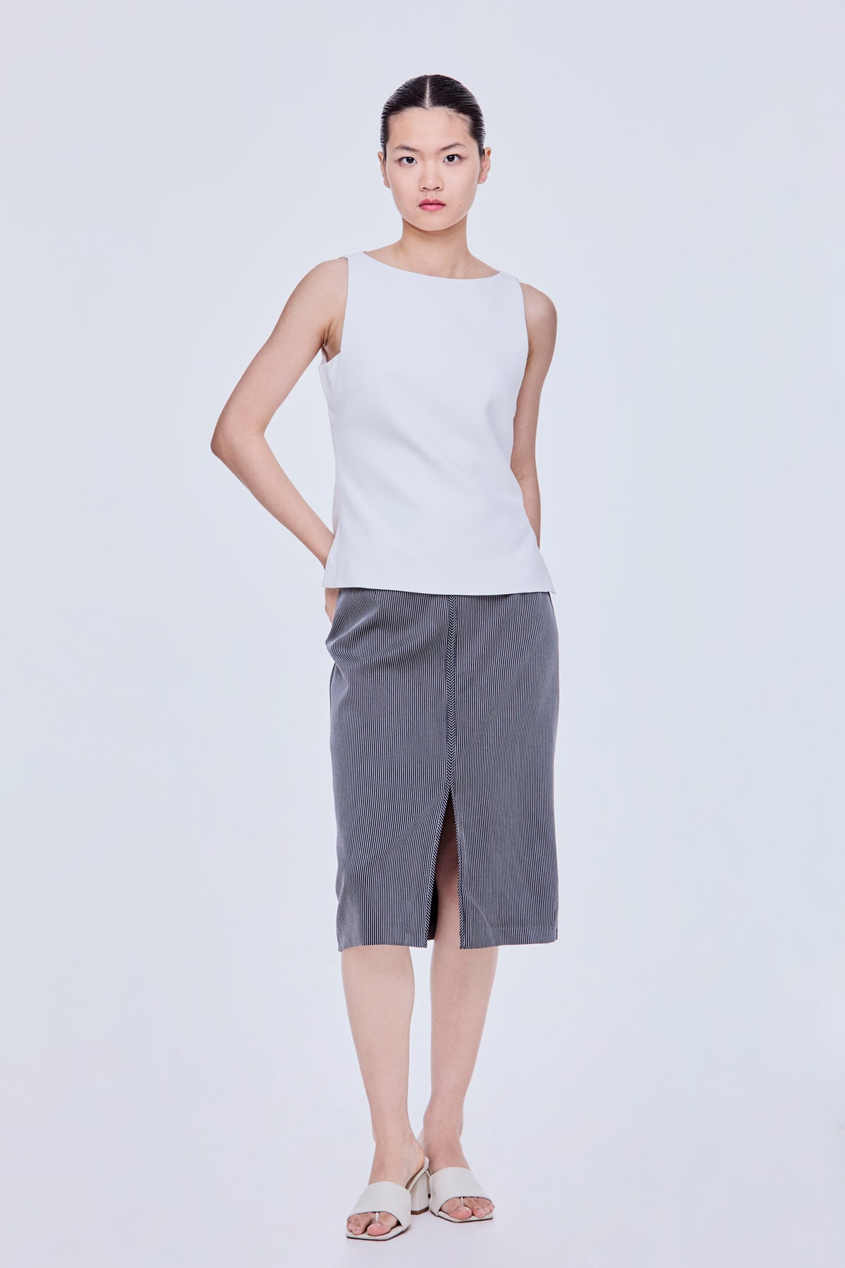 Gusset Sleeveless Top