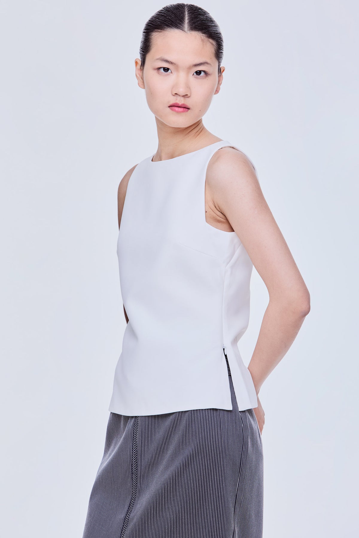 Gusset Sleeveless Top