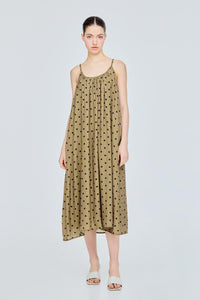 Printed Polka Dot Sundress