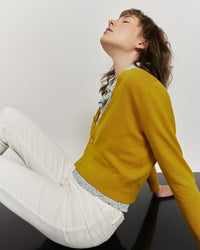 V-Neck Knitted Cardigan