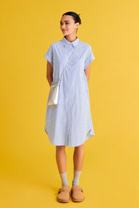 Relax Fit Denim Stripes Dress