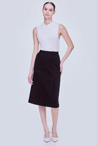 Elasticated A-Line Skirt