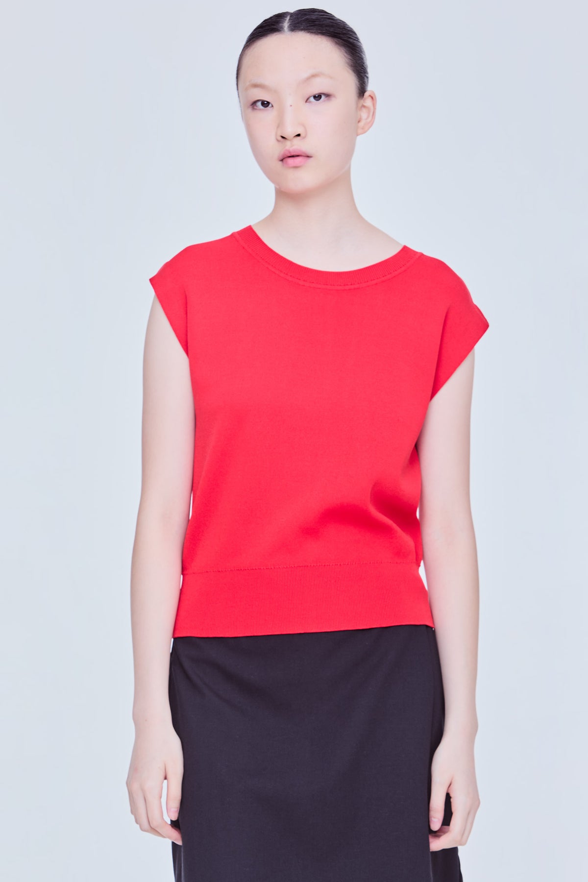 Back Button Ed Buttoned Back Knit Top – iORA