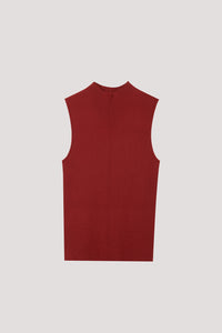 Basic Sleeveless Knit Top