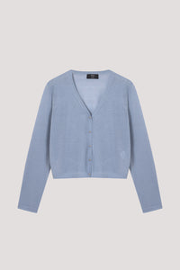 Mesh Lurex Cardigan