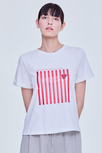 Graphic Stripes Tee