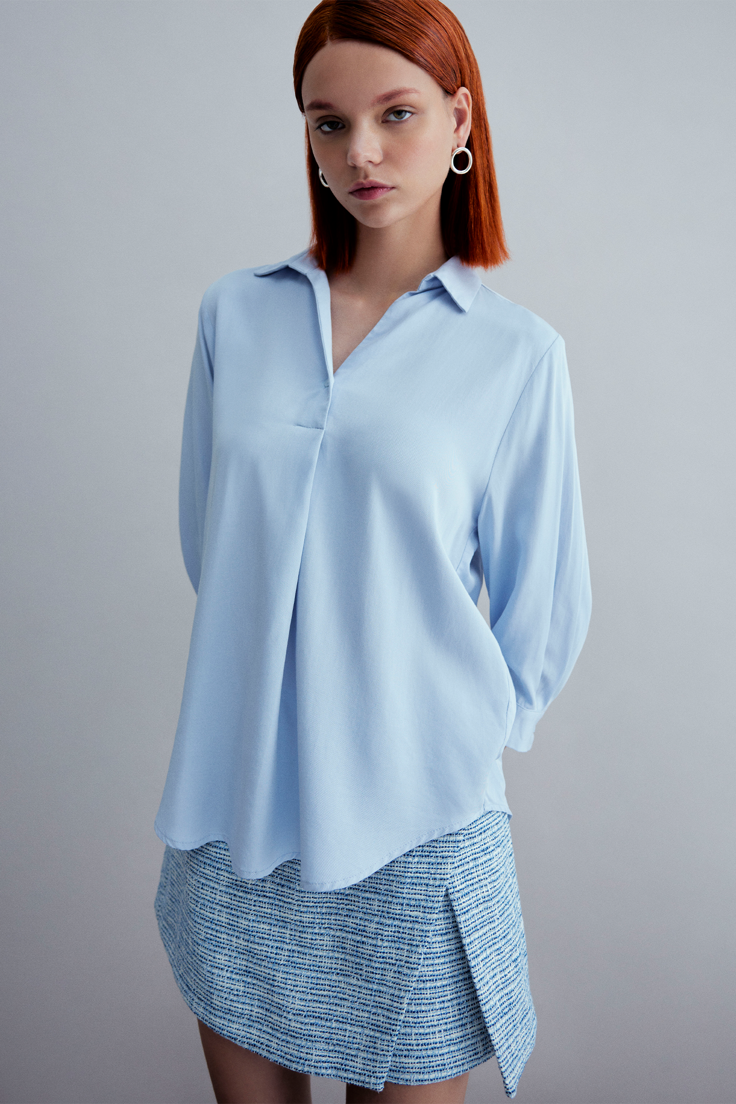 3/4 Sleeves Blouse