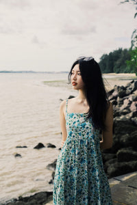 Square Neck A-Line Dress