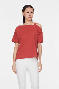 Asymmetrical Neck Tee