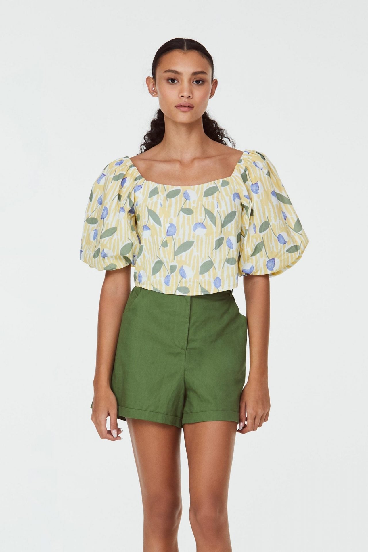 yellow floral
