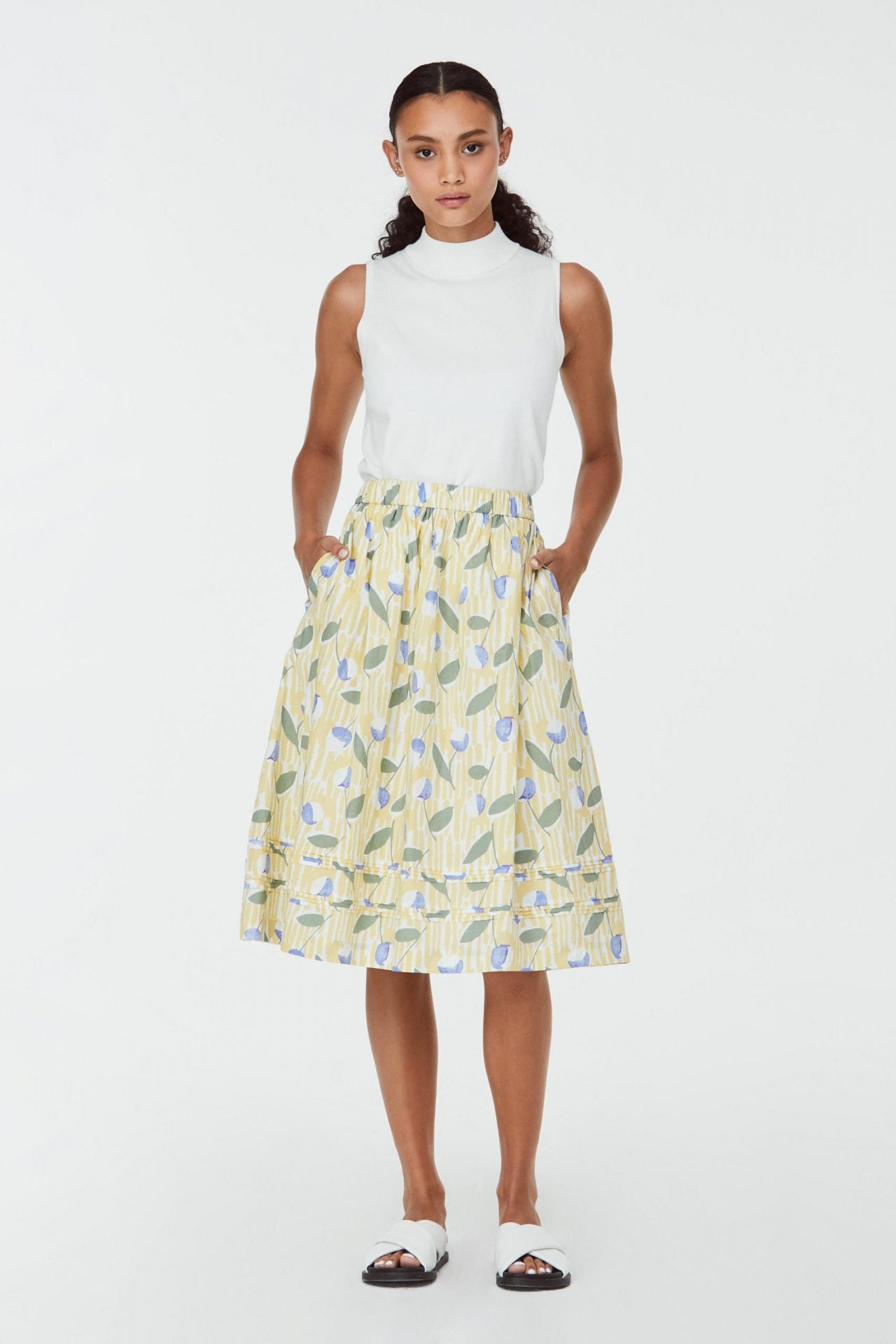 yellow floral
