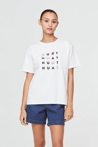 Typography Printed Logo Tee